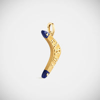 Marie Lichtenberg Staging Pendant Lapis Karma Charm