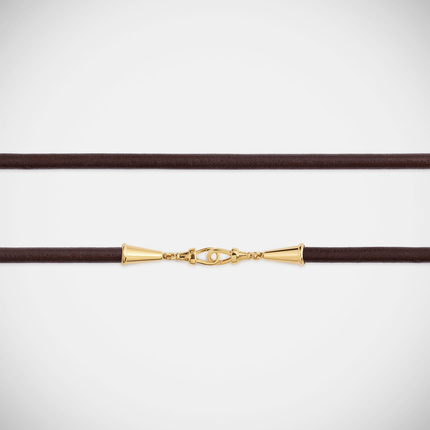 Marie Lichtenberg Staging Link Lasso Brown 42cm