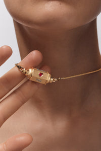 Marie Lichtenberg Staging Locket Love You Locket Necklace