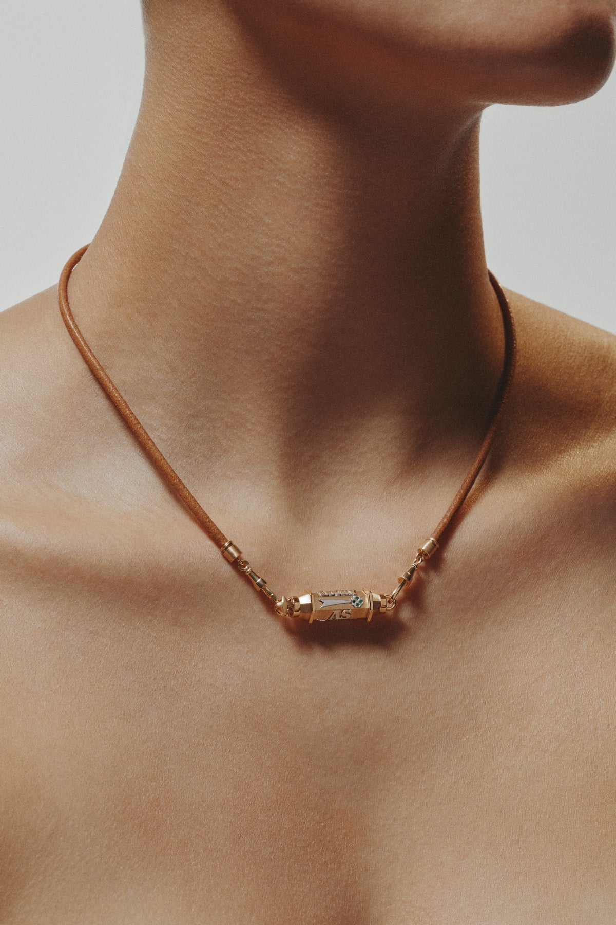 Marie Lichtenberg Staging Baby locket Lucky as Fuck Baby locket Necklace