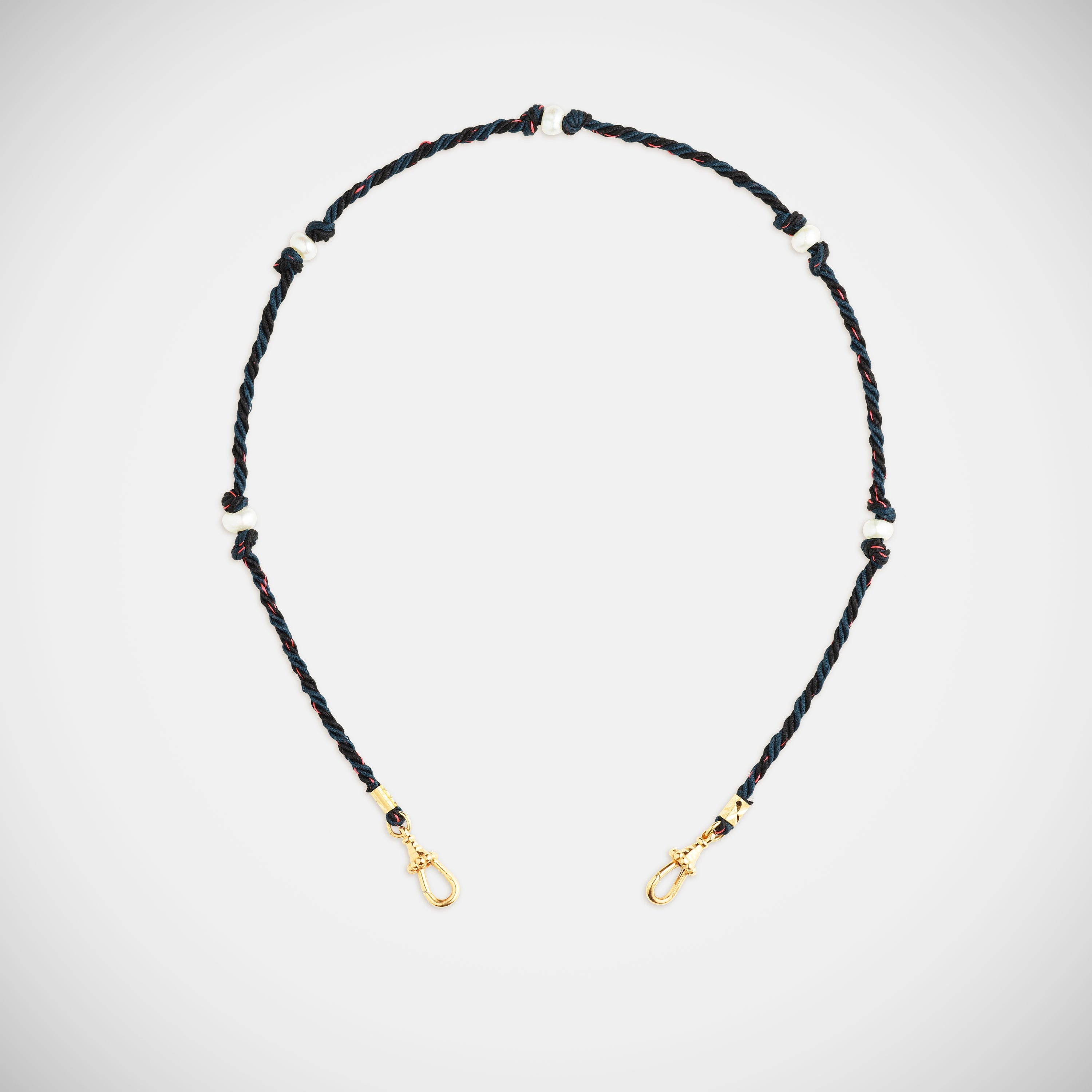 Marie Lichtenberg Staging Link Mauli Silky Blue and Black 35cm