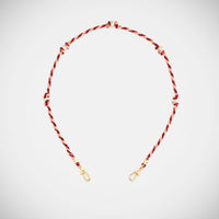 Marie Lichtenberg Staging Link Mauli Silky Burgundy and Beige 35cm