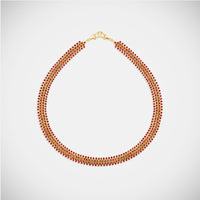 Marie Lichtenberg Staging Chain Mesh Ruby Rivière 37cm