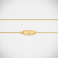 Marie Lichtenberg Staging Baby locket Micro coco diamonds locket necklace