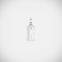 Marie Lichtenberg Staging Charm Micro Weight Pendant White Gold