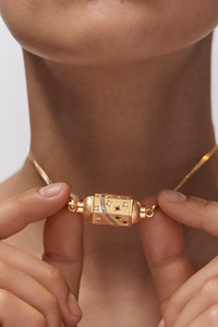 Marie Lichtenberg Staging Locket Milky Way Locket Necklace