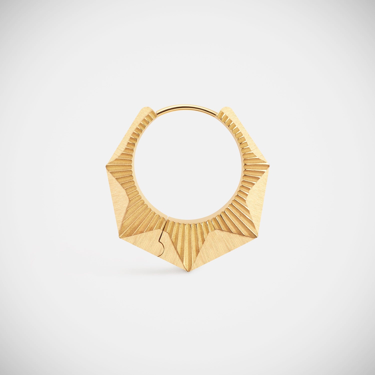 Marie Lichtenberg Staging Earring NYC Diamond Yellow Earring large