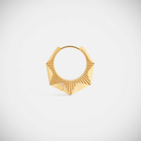 Marie Lichtenberg Staging Earring NYC Diamond Yellow Earring medium