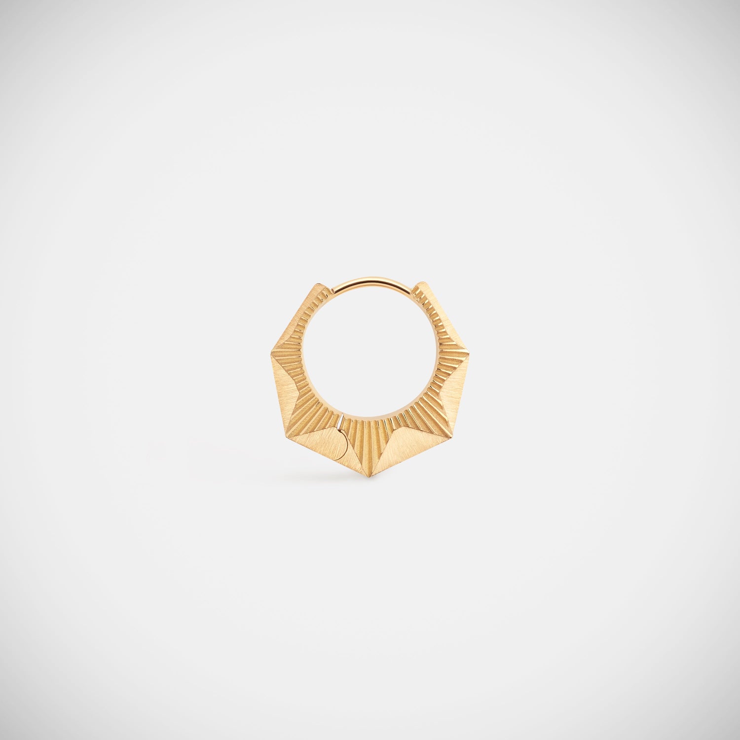 Marie Lichtenberg Staging Earring NYC Diamond Yellow Earring small