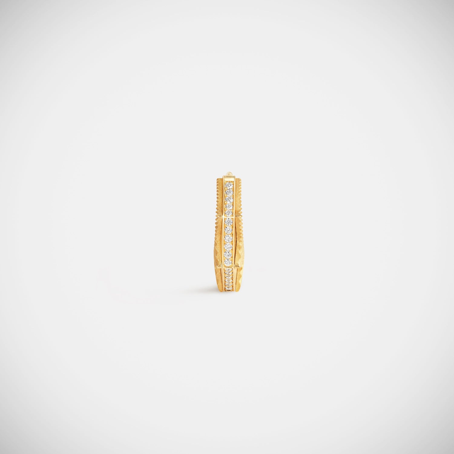 Marie Lichtenberg Staging Earring NYC Diamond Yellow Earring small