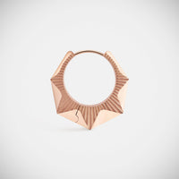 Marie Lichtenberg Staging Earring NYC Rose Earring large