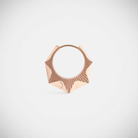 Marie Lichtenberg Staging Earring NYC Rose Earring medium