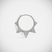 Marie Lichtenberg Staging Earring NYC White Earring large