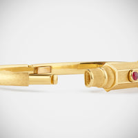 Marie Lichtenberg Staging Bracelet Ruby Baby Locket Bracelet