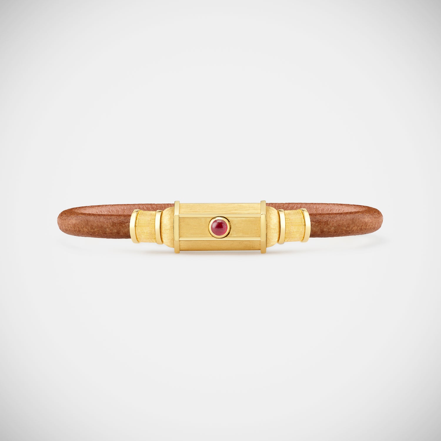 Marie Lichtenberg Staging Bracelet Ruby Lasso Baby Locket Bracelet