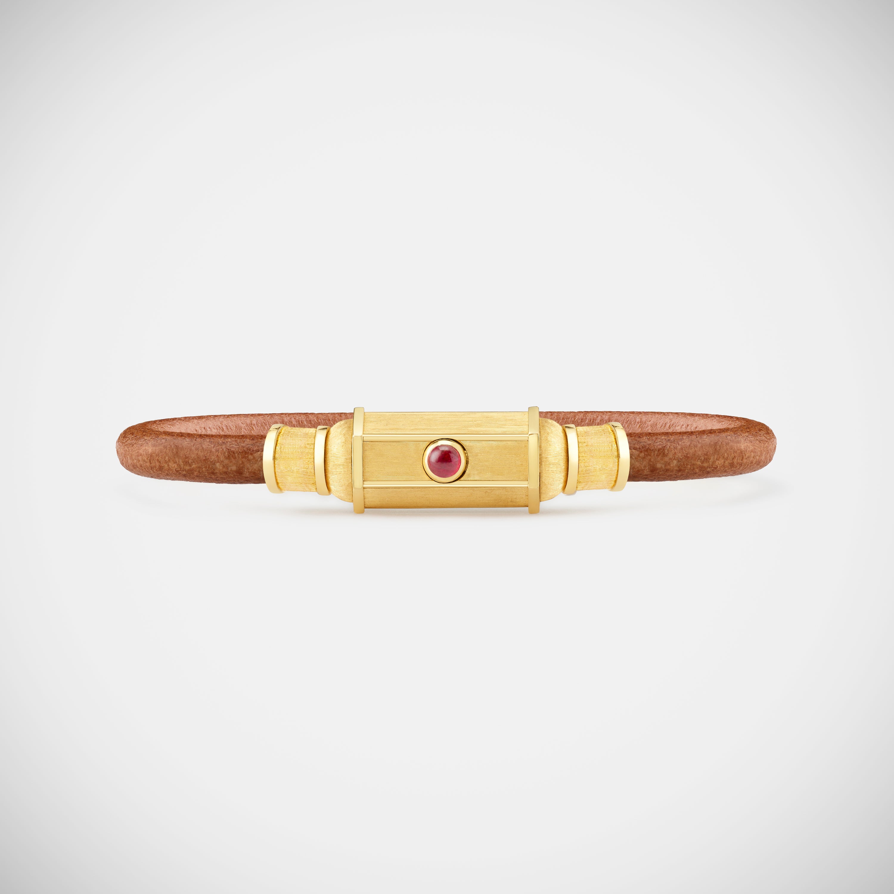 Marie Lichtenberg Staging Bracelet Ruby Lasso Baby Locket Bracelet