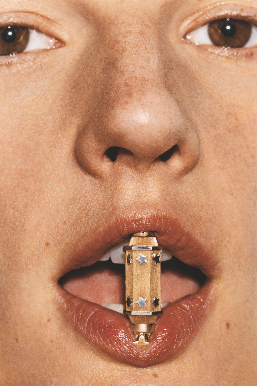 Marie Lichtenberg Staging Baby locket Star Baby locket Necklace