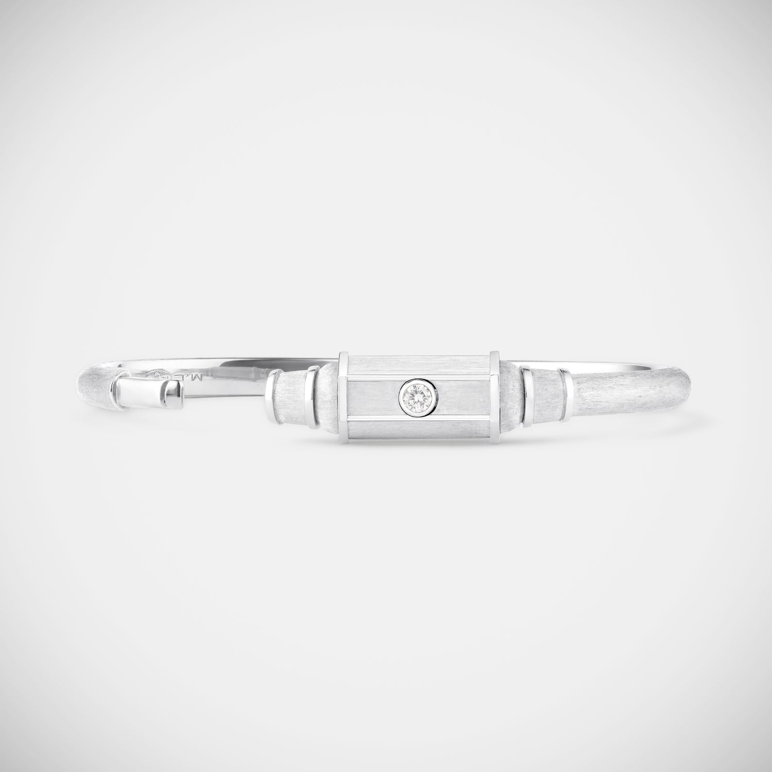 Marie Lichtenberg Staging Bracelet White Gold Baby Locket Bracelet