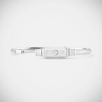 Marie Lichtenberg Staging Bracelet White Gold Baby Locket Bracelet