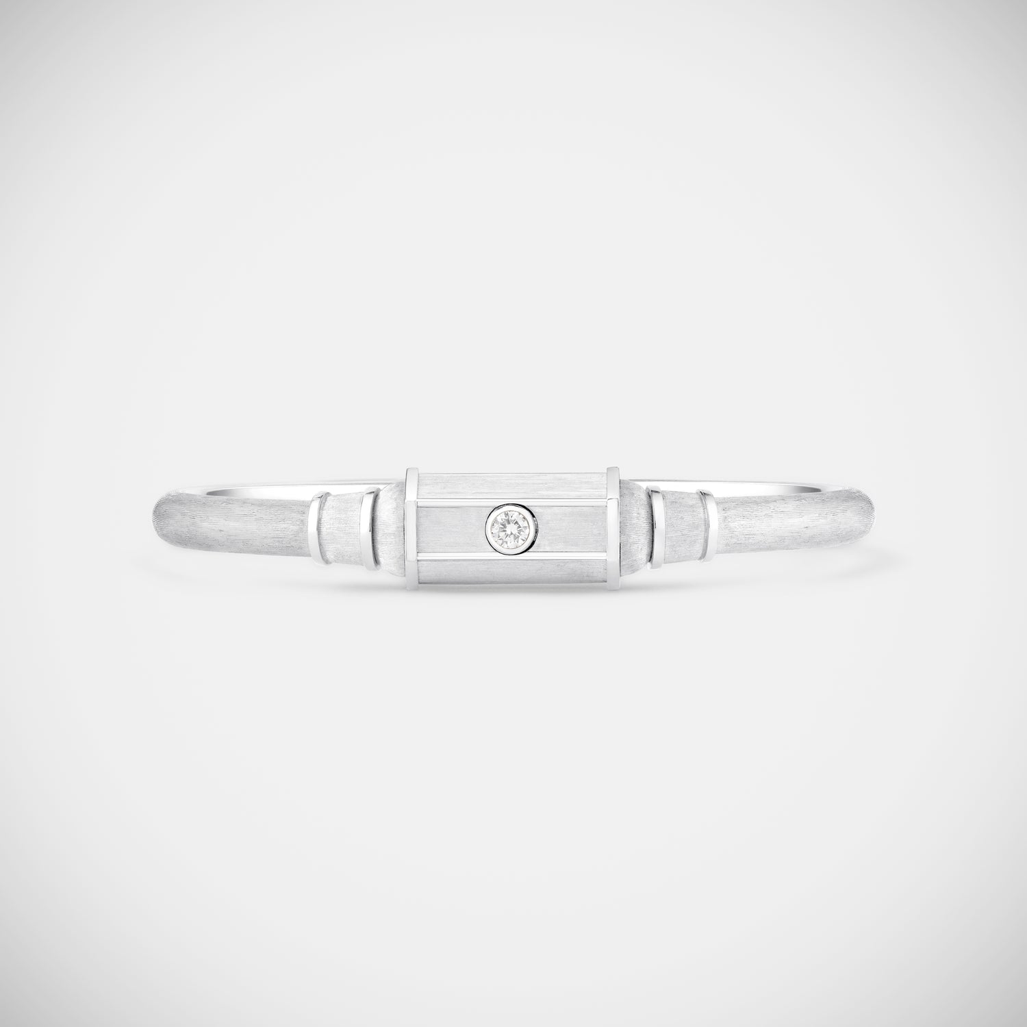 Marie Lichtenberg Staging Bracelet White Gold Baby Locket Bracelet