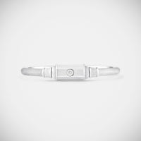 Marie Lichtenberg Staging Bracelet White Gold Baby Locket Bracelet