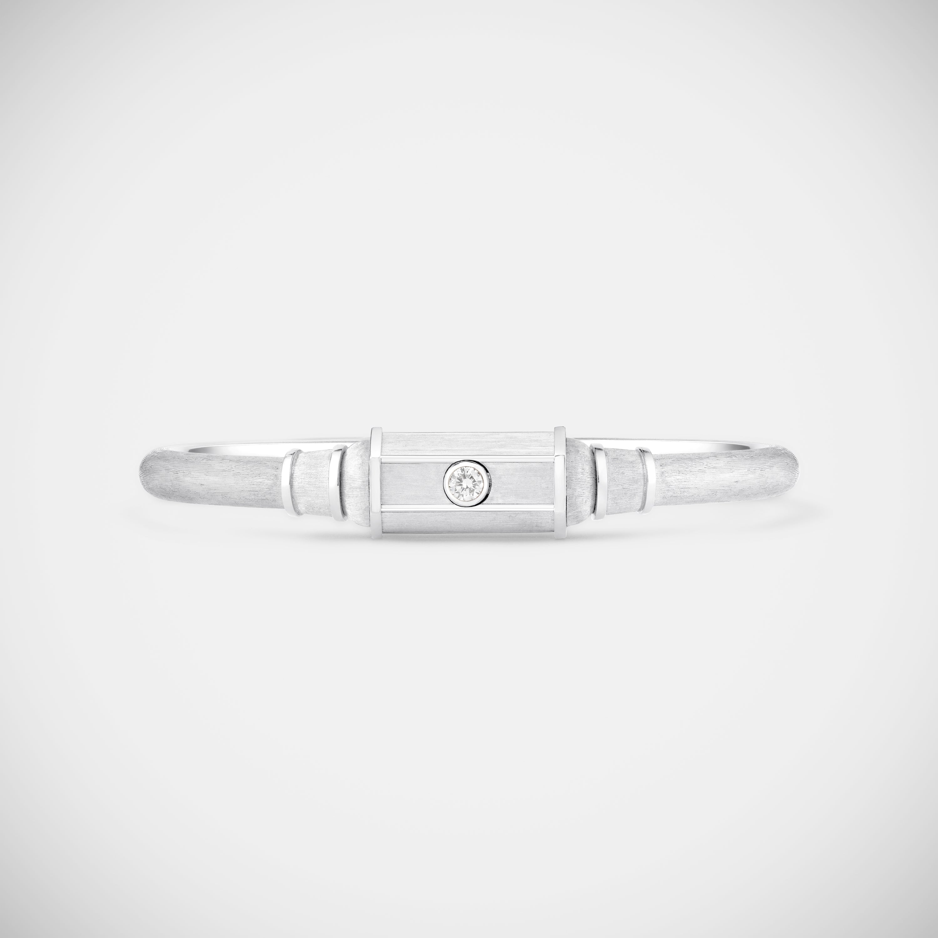 Marie Lichtenberg Staging Bracelet White Gold Baby Locket Bracelet