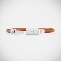 Marie Lichtenberg Staging Bracelet White Gold Lasso Baby Locket Bracelet